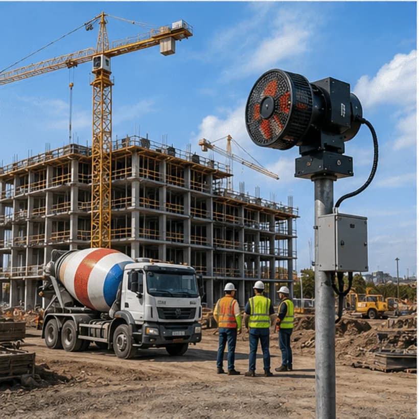 Construction & Infrastructure Sirenco warning siren application