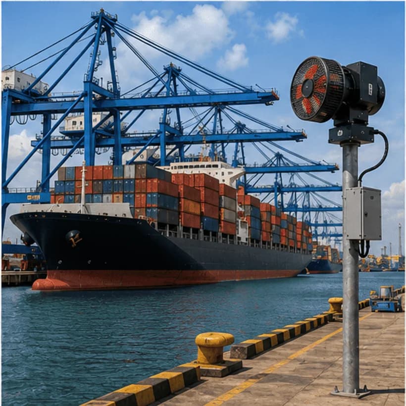 Maritime & Ports Sirenco warning siren application